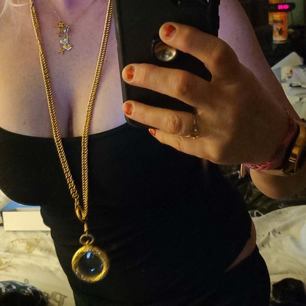Chanel Beautiful magnifying glass necklace - Picture 7 of 7